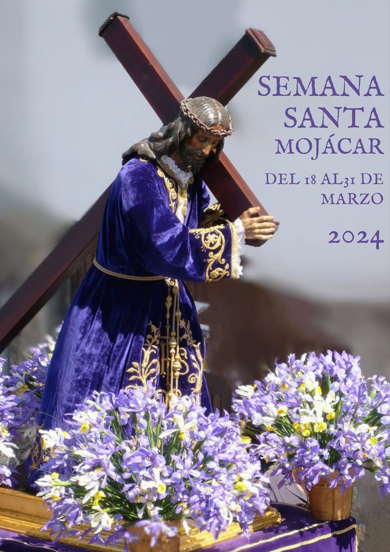 Mojácar comienza los actos religiosos de su  Semana Santa con la Procesión de la Borriquilla